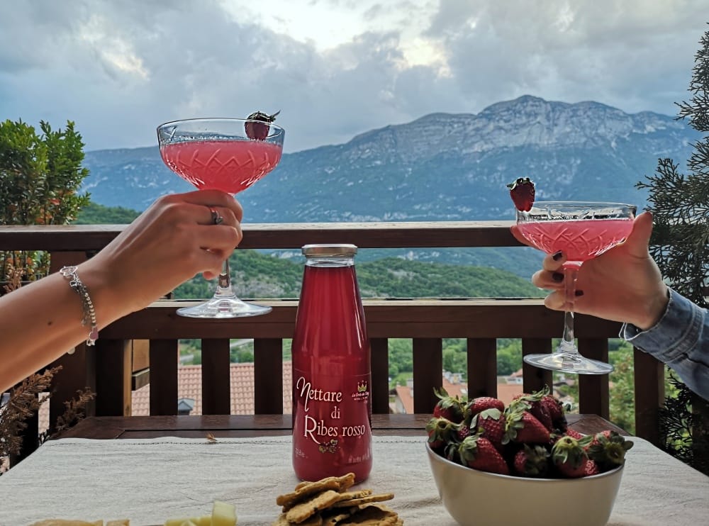 cocktail ribes rosso