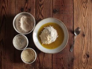 preparazione mini torte salate