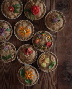 mini torte salate caciotta ed erbette