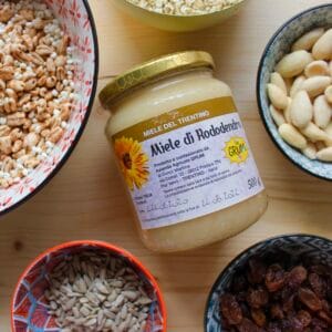 granola miele rododendro e banana